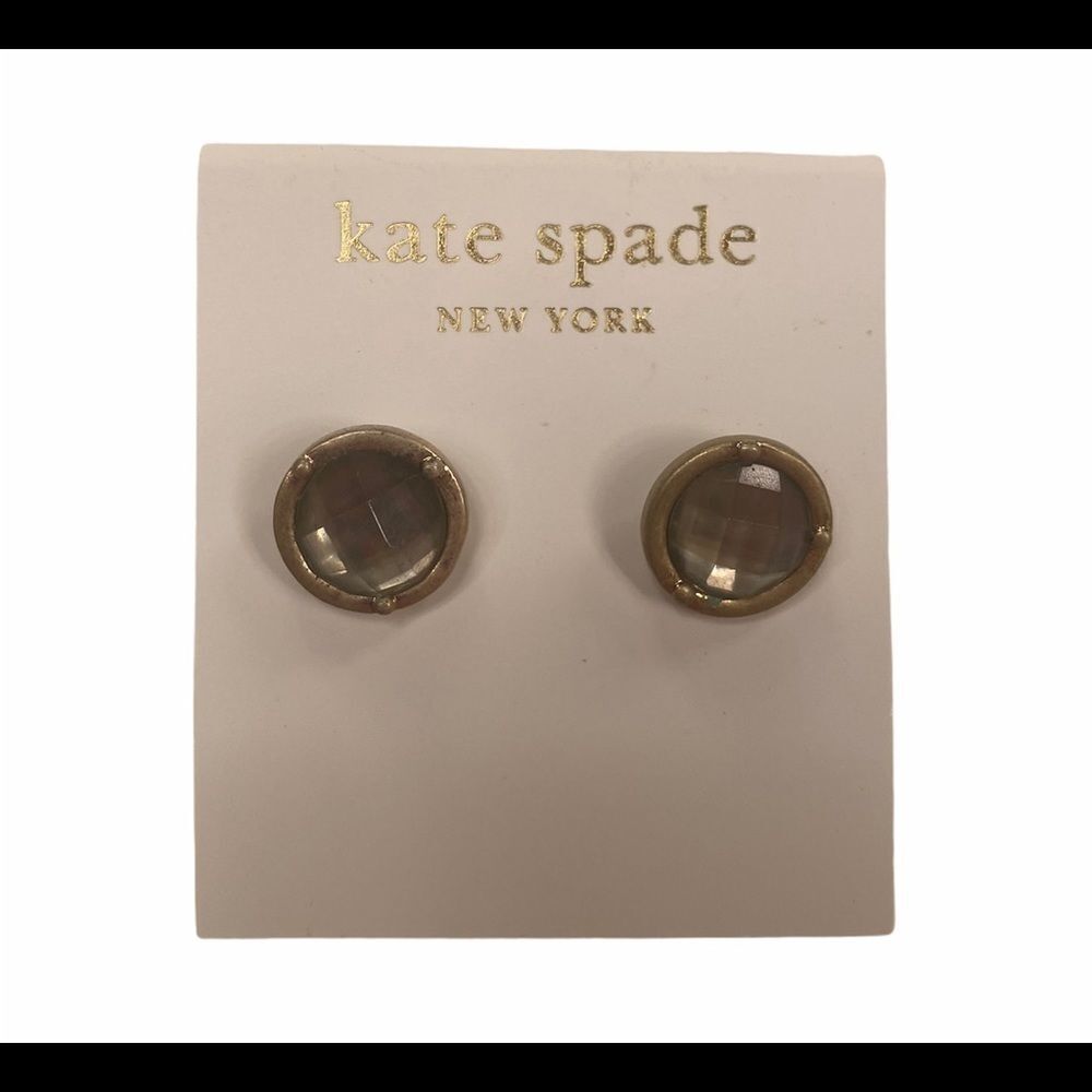 Kate Spade Gray Earrings